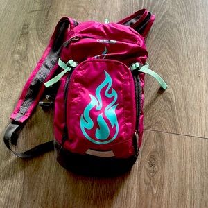 Cute running bag with camel back insert